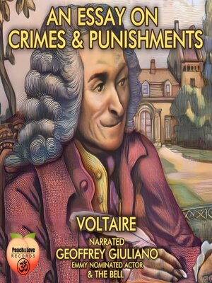 cover image of An Essay On Crime & Punishments